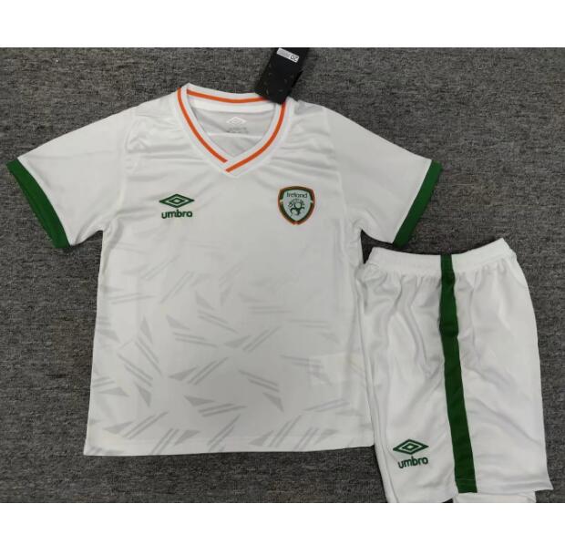 Kids Ireland Away Soccer Kits Shirt With Shorts 2020/21